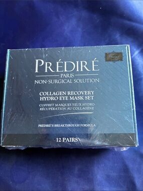 PRÉDIRÉ Collagen Recovery Hydro Eye Mask Set - Navy Blue